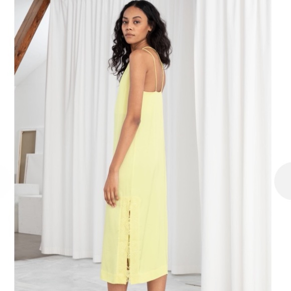 nwt &/and other stories satin slip dress - Picture 3 of 13